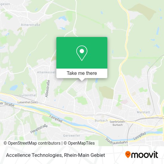 Карта Accellence Technologies