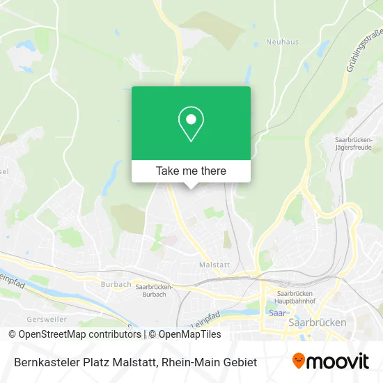 Карта Bernkasteler Platz Malstatt