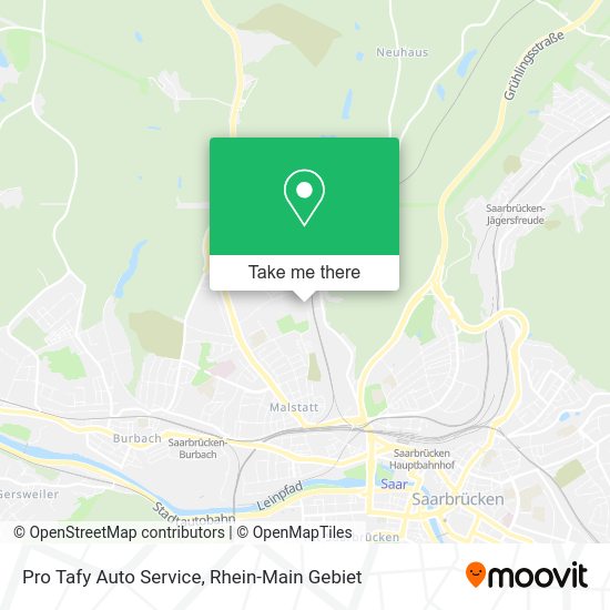 Карта Pro Tafy Auto Service