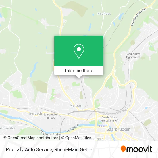 Карта Pro Tafy Auto Service