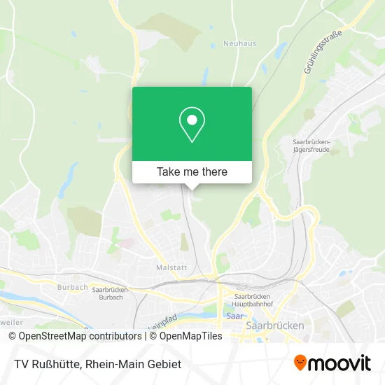 Карта TV Rußhütte