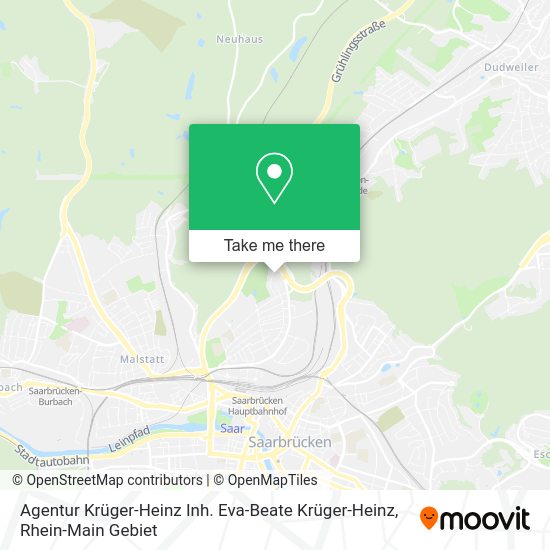 Карта Agentur Krüger-Heinz Inh. Eva-Beate Krüger-Heinz