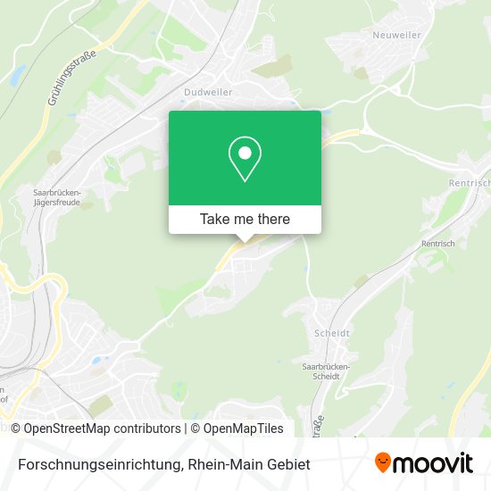 Карта Forschnungseinrichtung