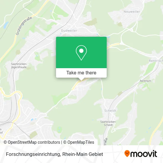 Карта Forschnungseinrichtung