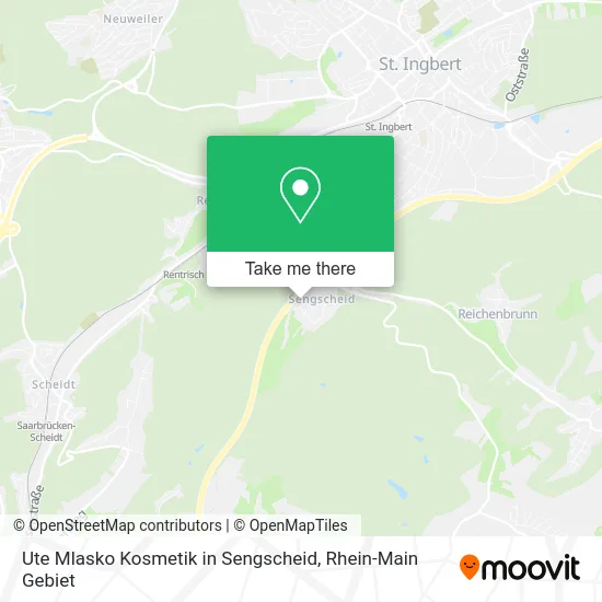 Карта Ute Mlasko Kosmetik in Sengscheid