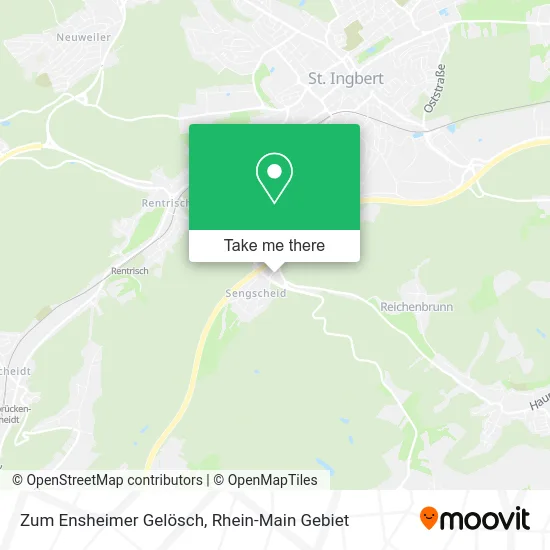 Карта Zum Ensheimer Gelösch