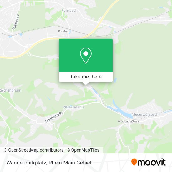 Карта Wanderparkplatz