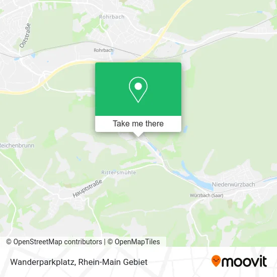 Карта Wanderparkplatz