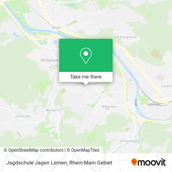 Карта Jagdschule Jagen Lernen