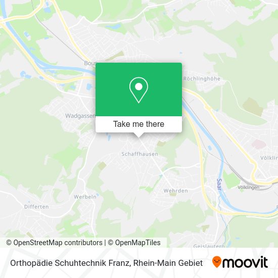 Карта Orthopädie Schuhtechnik Franz