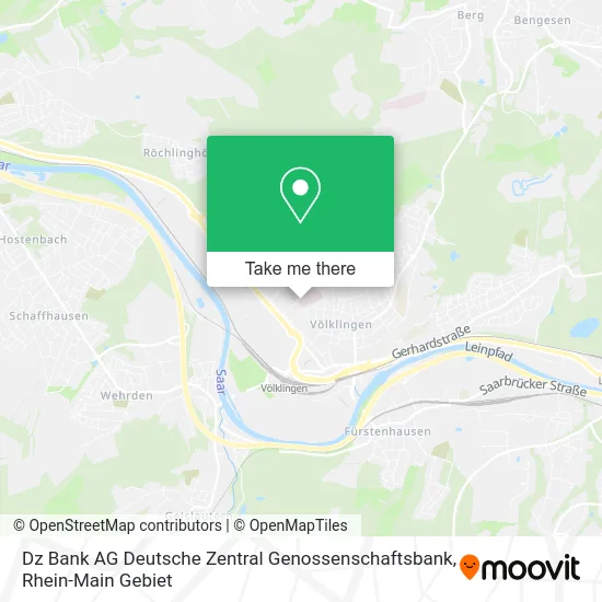 Карта Dz Bank AG Deutsche Zentral Genossenschaftsbank