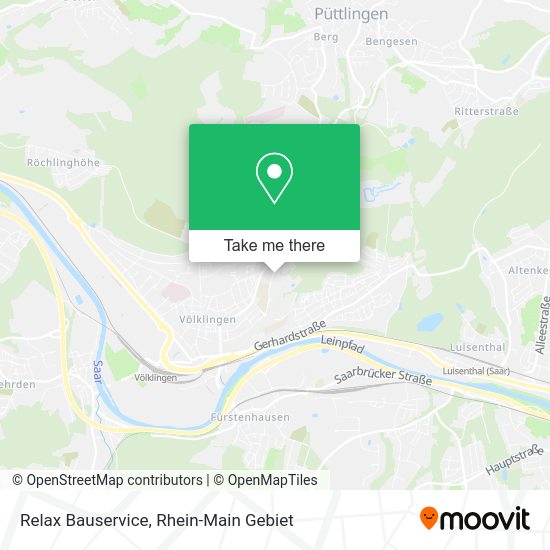 Карта Relax Bauservice