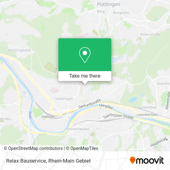 Карта Relax Bauservice