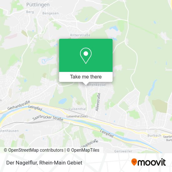 Карта Der Nagelflur