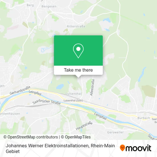 Карта Johannes Werner Elektroinstallationen