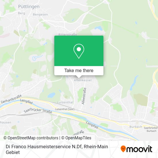 Карта Di Franco Hausmeisterservice N.Df