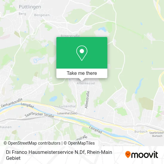 Карта Di Franco Hausmeisterservice N.Df