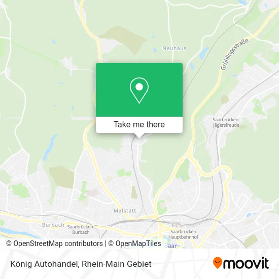 Карта König Autohandel