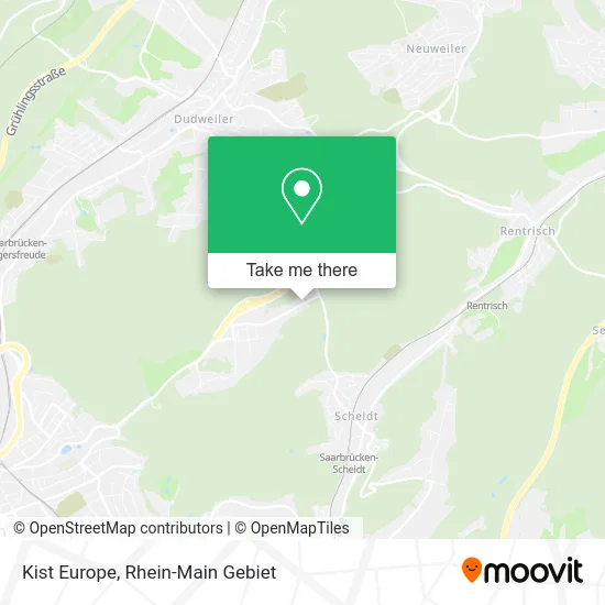 Карта Kist Europe