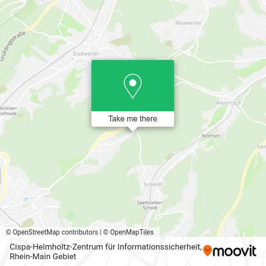 Карта Cispa-Helmholtz-Zentrum für Informationssicherheit