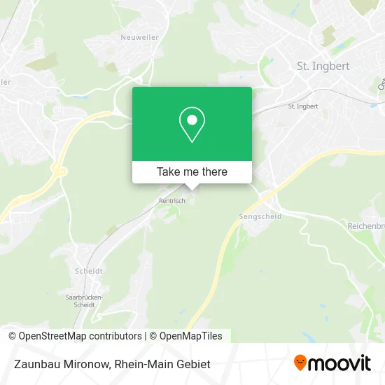 Карта Zaunbau Mironow