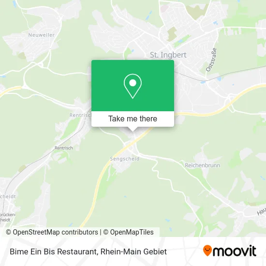 Карта Bime Ein Bis Restaurant