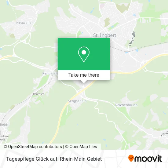 Карта Tagespflege Glück auf