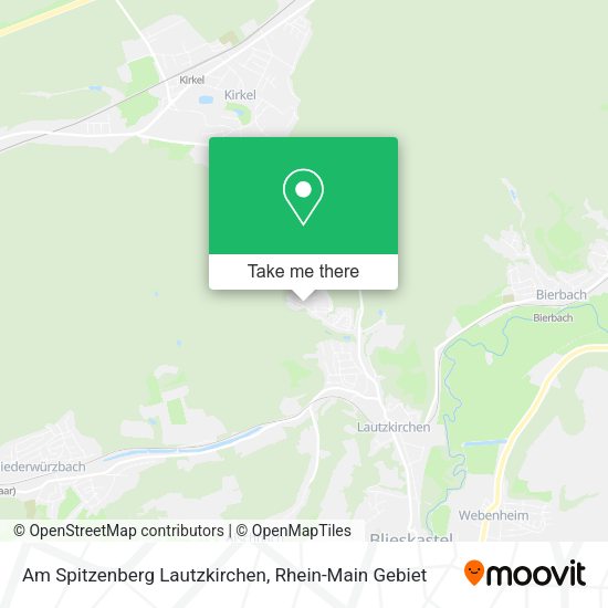 Карта Am Spitzenberg Lautzkirchen