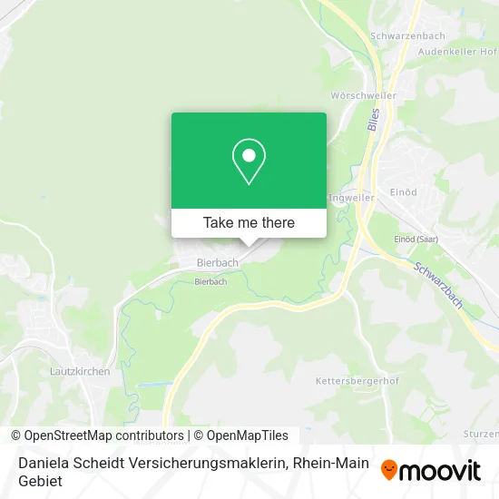Карта Daniela Scheidt Versicherungsmaklerin