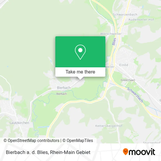 Карта Bierbach a. d. Blies