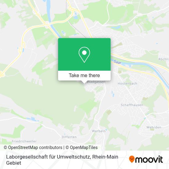 Карта Laborgesellschaft für Umweltschutz
