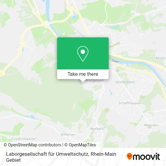 Карта Laborgesellschaft für Umweltschutz
