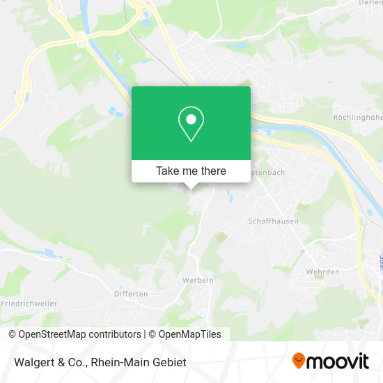 Карта Walgert & Co.