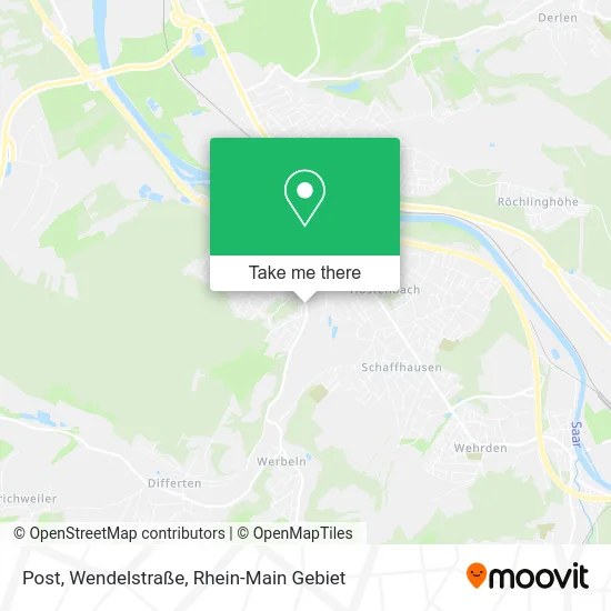 Карта Post, Wendelstraße