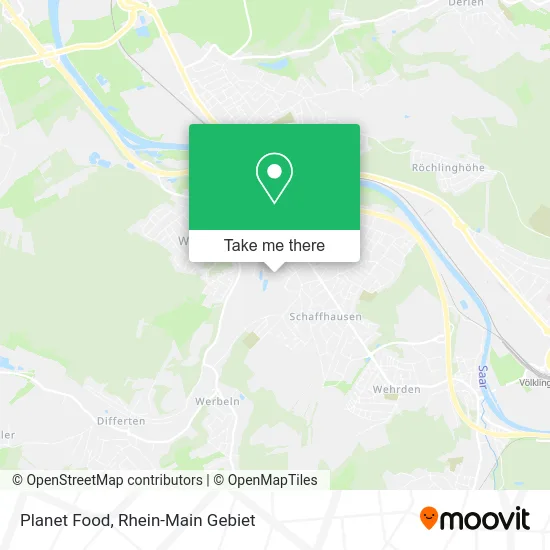 Карта Planet Food