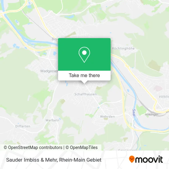 Sauder Imbiss & Mehr map