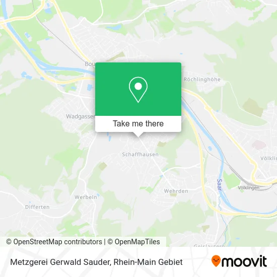 Карта Metzgerei Gerwald Sauder