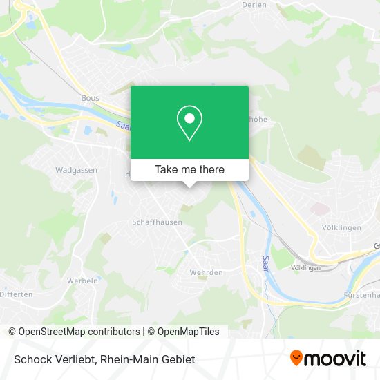Карта Schock Verliebt