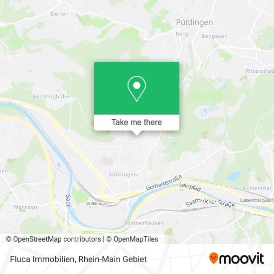 Карта Fluca Immobilien