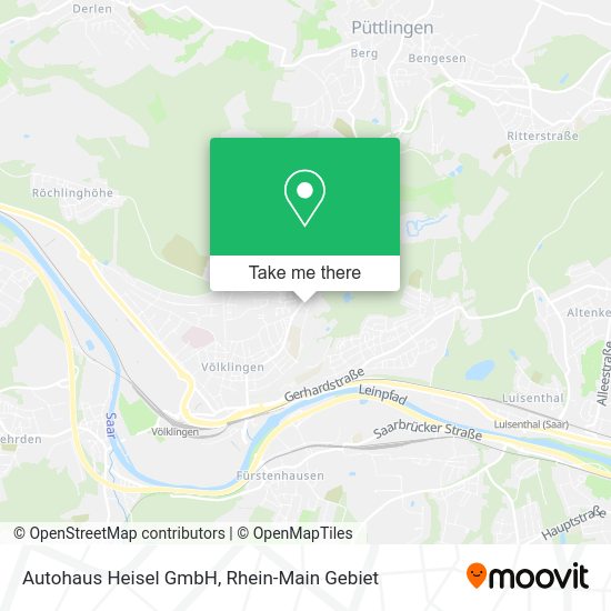 Карта Autohaus Heisel GmbH