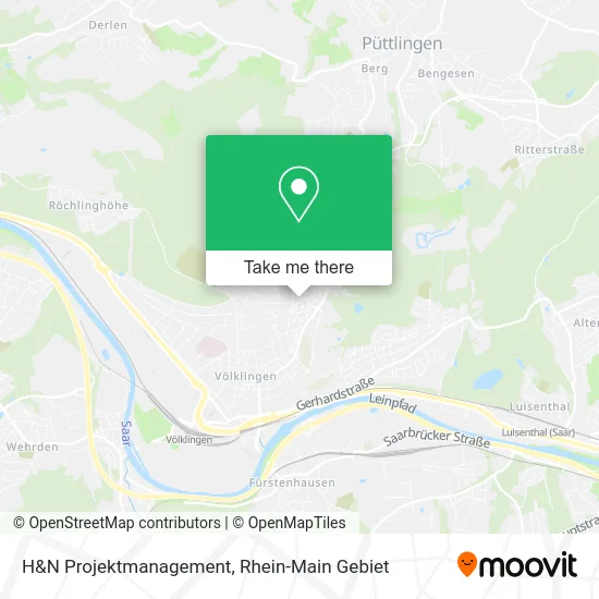 Карта H&N Projektmanagement
