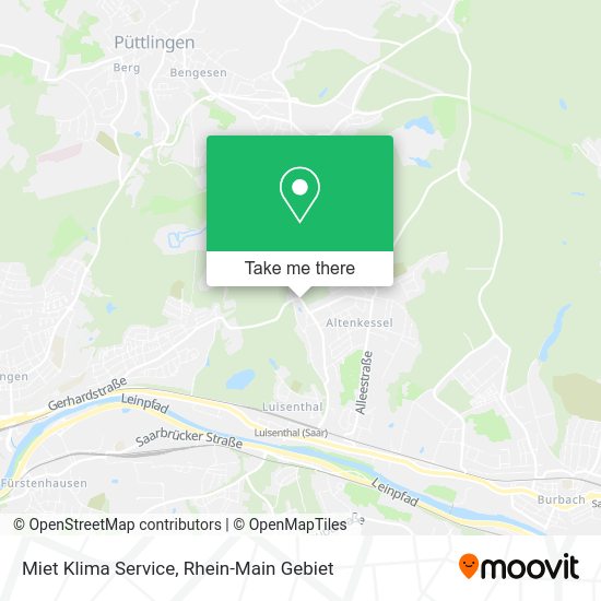 Карта Miet Klima Service