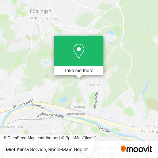 Карта Miet Klima Service