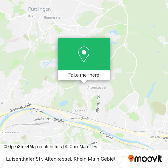 Карта Luisenthaler Str. Altenkessel