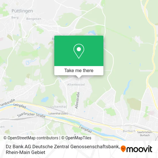 Карта Dz Bank AG Deutsche Zentral Genossenschaftsbank