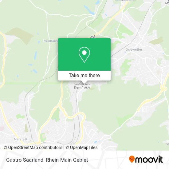 Карта Gastro Saarland