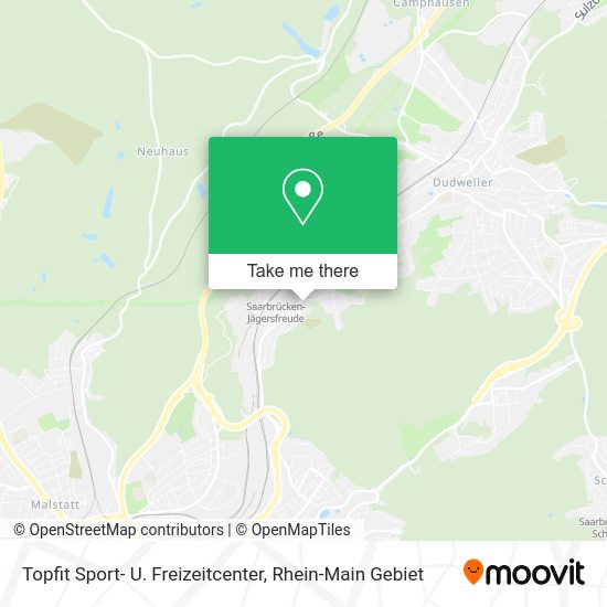 Карта Topfit Sport- U. Freizeitcenter
