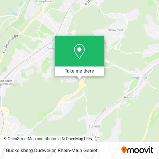 Карта Guckelsberg Dudweiler