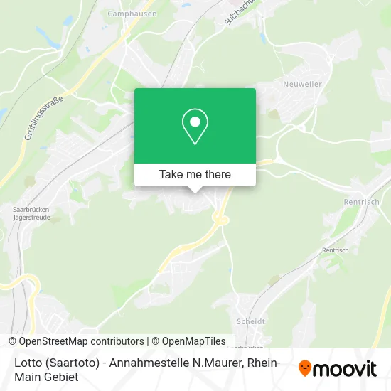 Lotto (Saartoto) - Annahmestelle N.Maurer map