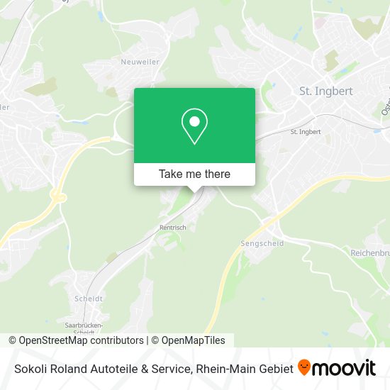 Карта Sokoli Roland Autoteile & Service